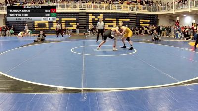 152 lbs Semifinal - Maddox Shaw, Thomas Jefferson vs Griffen Reid, North Allegheny