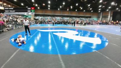 43-44 lbs Round 3 - Troy Tolley, Spanish Springs Wrestling Club vs Isen Vang, Elk Grove Wrestling Academy