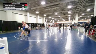 150 lbs Cons. Semis - Izzac McIntyre, Utah vs Owen Pehrson, Utah