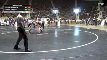 5A 138 lbs Cons. Semi - Henry Grenon, Charles Henderson HS vs Gavin Crumpton, Elberta HS