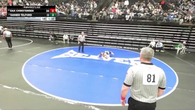 6A 120 lbs Semifinal - Tanner Telford, Corner Canyon vs Dax Christensen, Bingham