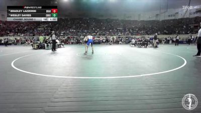 B6A-132 lbs Champ. Round 1 - Bradley Lazzerini, Broken Arrow vs Wesley Davies, Choctaw