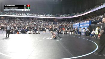 7A 106 lbs Semifinal - Sander Tran, South Central vs Kristopher Kerr, Pine Forest