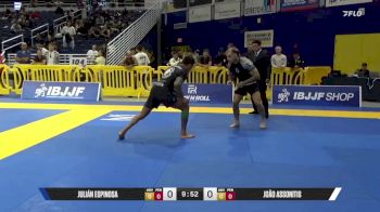 João Assonitis vs Julián Espinosa 2025 Pan IBJJF Jiu-Jitsu No-Gi Championship