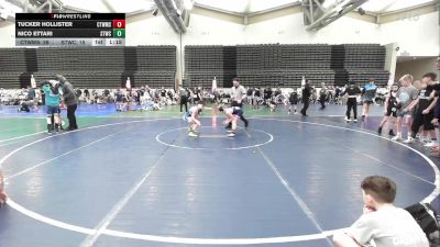 81 lbs Rr Rnd 1 - Tucker Hollister, CT Refinery vs Nico Ettari, Shore Thing Sharks