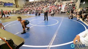 Rr Rnd 1 - Grayson Brewer, Gentry Youth Wrestling vs Jacobi Holmes, Cowboy Wrestling Club