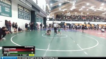 105 lbs Quarterfinal - Alizae Gomez, Lonestar vs Kali Waggoner, Tri- Valley