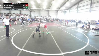 77 lbs 3rd Place - Aj Contreras, No Team vs Stephen Routt, Stout Wrestling Academy
