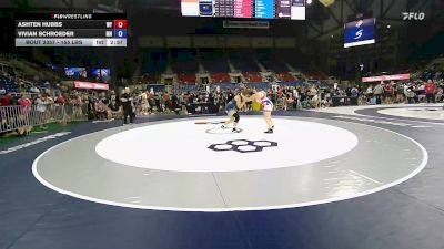 155 lbs Cons. Sub-rd Of 32 - Ashten Hubbs, WY vs Vivian Schroeder, MN