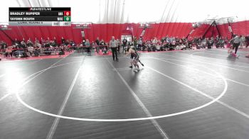 12U Boys - 108 lbs Cons. Round 5 - Carson Lehman, Warrior Youth Wrestling vs Josh Sunday, CrassTrained: Weigh In Club