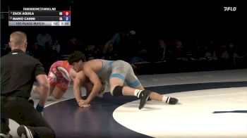 175 lbs 1st Place Match - Zack Aquila, Ohio vs Mario Carini, California