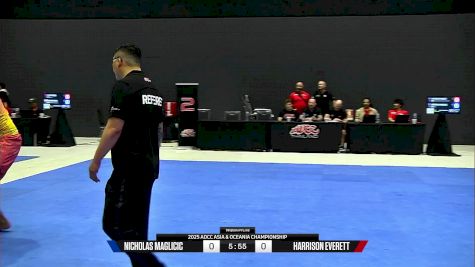 Harrison Everett vs NICHOLAS MAGLICIC 2025 ADCC Asia & Oceania Championship
