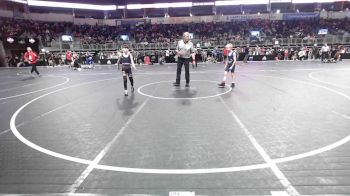 72 lbs Quarterfinal - Trey VanderPas, East Kansas Eagles vs Landon Wilbur, Predator Wrestling