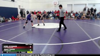 147-148 lbs Round 1 - Amiel O`connor, Lake Washington vs Zeddy Mahoe, Lake Stevens