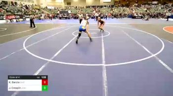 145 lbs Consi Of 4 - Kaleo Garcia, Daniel Cormier Wrestling Academy vs Jonathan Crespin, Jaguars Wrestling Club