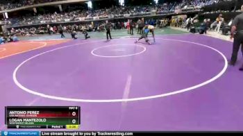 6A - 182 lbs Cons. Round 3 - Antonio Perez, San Antonio Johnson vs Logan Mantezolo, Northwest Nelson