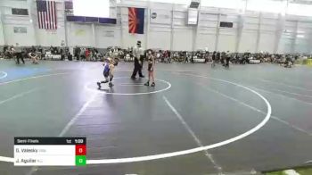 46 lbs Semifinal - Gavin Valesky, Swamp Monsters vs Jordan Aguilar, All Phase