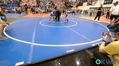 67 lbs Quarterfinal - Sawyer Simpson, Salina Wrestling Club vs Lloyd Gregston, Bartlesville Wrestling Club