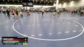 80 lbs Champ. Round 1 - Connor Woosencraft, Askren Wrestling Academy vs Xavier Talmich, Pomona Elite (PWCC)