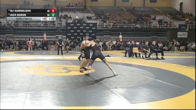 126 lbs Semifinal - Eli Gabrielson, Archbishop Spalding vs Jack Baron, Germantown Academy