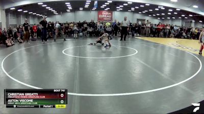59 lbs Cons. Round 4 - Axton Viscome, Great Neck Wrestling Club vs Christian Greatti, Midlothian Miners Wrestling Club