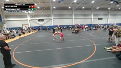 126 lbs 3rd Place Match - Brendon Oehme, Unattached vs Gabe Swann, Baylor
