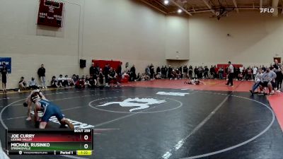 120 lbs Champ. Round 3 - Michael Rusinko, Strongsville vs Joe Curry, Licking Valley