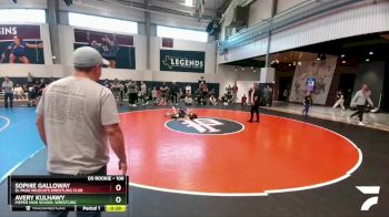 106 lbs Round 1 - Avery Kulhawy, Pieper High School Wrestling vs Sophie Galloway, El Paso Wildcats Wrestling Club