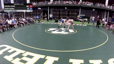 140 lbs Alexis Lazar, Michigan Red vs Faith Vondy, Colorado