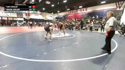 175 lbs Champ. Round 2 - Miguel Guillen, Northview vs Luis Catalan, Chaffey