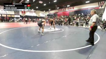 175 lbs Champ. Round 2 - Miguel Guillen, Northview vs Luis Catalan, Chaffey
