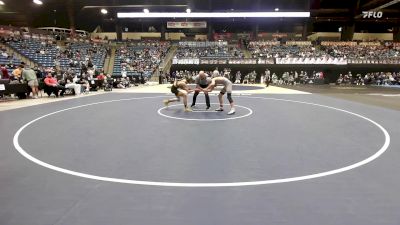 132 lbs Semifinal - Exavier Torres, Newton HS vs Trevor Christenson, Basehor-Linwood HS