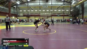 140 lbs Cons. Round 3 - Rejan Al-Hashash, Avon Lake vs Eve Matt, Greeneview