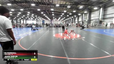 64 lbs Rd# 7- 10:45am Saturday Final Pool - MJ Marshall, Team Ohio vs Jaxon Shifler, Maryland BLACK