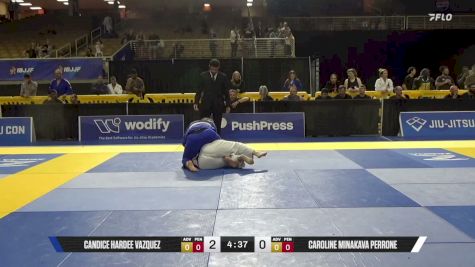 Caroline Minakava Perrone vs Candice Hardee Vazquez 2026 Pan Jiu Jitsu IBJJF Championship