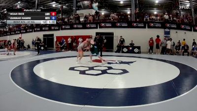 67 kg Semis - Noah Rice, Lancaster Alliance Wrestling Club (LAW) vs Gunnar Hamre, NMU-National Training Center