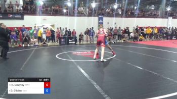 74 kg Quarterfinal - Ryder Downey, Panther Wrestling Club RTC vs Derek Gilcher, Indiana RTC