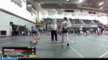 152 lbs 5th Place Match - David Egan, Indiana Prime Wrestling Academy vs Griffin Van Tichelt, Bulldog Premier Wrestling Club