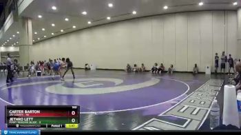 160 lbs Round 8 (10 Team) - Carter Barton, Jay County vs Jethro Lett, Perry Meridian Silver