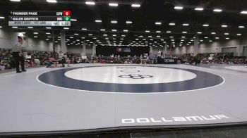 157 lbs Semis - Kaleb Griffith, MWC Wrestling Academy vs Thunder Page, South Central Punisher Wrestling