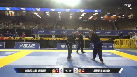 Jeffrey N. Maddox vs Richard Allen Webster 2026 Pan Jiu Jitsu IBJJF Championship