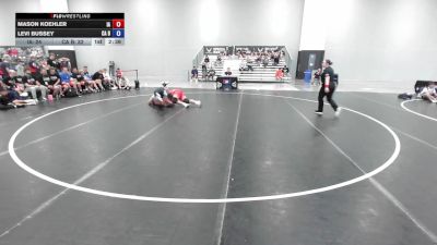 215 lbs Mason Koehler, Iowa vs Levi Bussey, California Blue