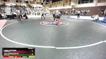 136 lbs Round 3 - Anika Bittner, Moorpark vs Max Gonzalez Iii, Red Wave