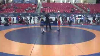 28 kg Semis - Joshua Delfin, Driller Wrestling Club vs Caleb Heyder, Sanderson Wrestling Academy