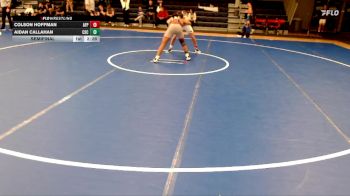 149 lbs Semifinal - Colson Hoffman, Air Force Prep vs Aidan Callahan, Chadron State