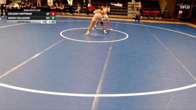 149 lbs Semifinal - Colson Hoffman, Air Force Prep vs Aidan Callahan, Chadron State