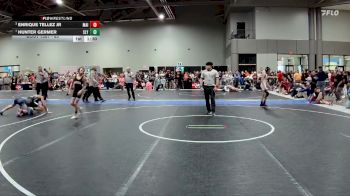 85 lbs Semifinal - Enrique Tellez Jr, Maize vs Hunter Germer, Slyfox