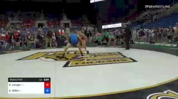 138 lbs Round Of 64 - Kage Lenger, Missouri vs Cade Willis, Wisconsin