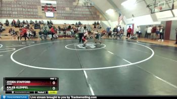 170 lbs Quarterfinal - Kaleb Klempel, Quincy vs Ayden Stafford, Omak