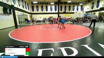 170lbs Cons. Round 1 - Joline Luehrig, Mountain View (Girls) vs Carolina Urias, Warden (Girls)